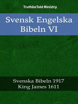 cover image of Svensk Engelska Bibeln VI